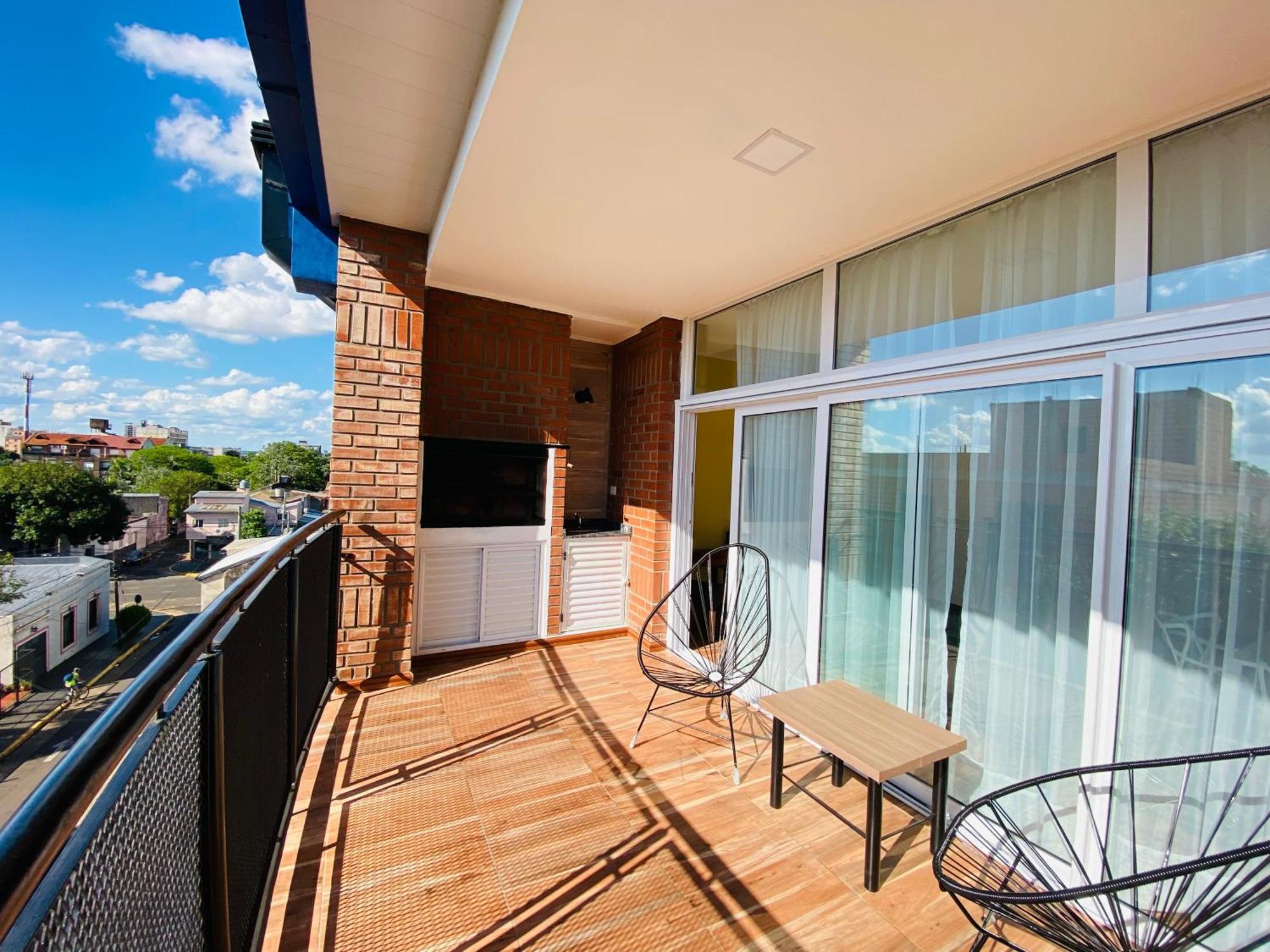 Апартаменты Amplio Y Calido Con Parrilla En El Balcon Посадас Экстерьер фото