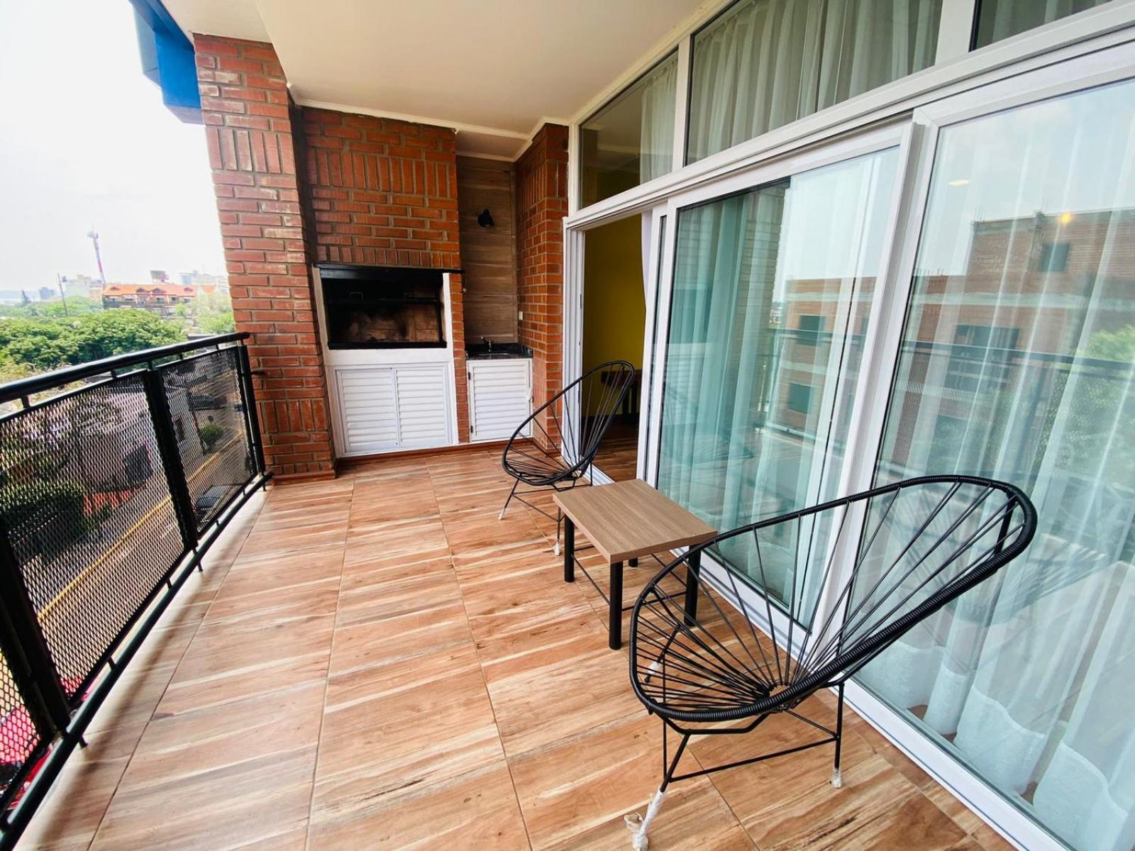 Апартаменты Amplio Y Calido Con Parrilla En El Balcon Посадас Экстерьер фото